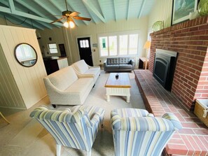 Cottage, Multiple Beds, Patio, Garden View | Living area - Brooklyn Avenue 30 (Rehoboth Beach)