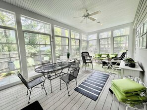 House, Multiple Beds, Patio, Garden View | View from room