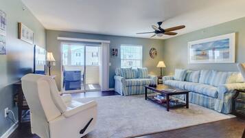 Condo, Berbilang Katil, Patio, Garden View | Ruang tamu