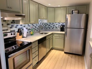 Leilighet, flere senger, balkong | Eget kjøkken | Kaffetrakter/tekoker