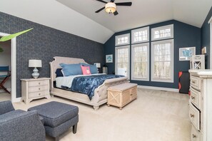 Huis, Meerdere bedden, terras, uitzicht op tuin | 6 slaapkamers, individueel gedecoreerd, individueel gemeubileerd