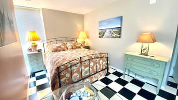 2 bedrooms, individually decorated, individually furnished