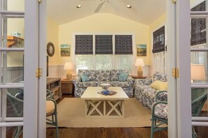 Huis, Meerdere bedden, keuken, uitzicht op tuin | Woonruimte