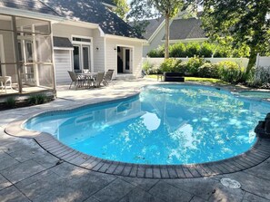 Outdoor pool - Maass Lane 6 (Rehoboth Beach)