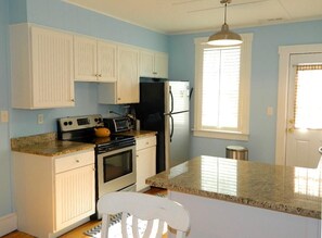 Cottage, Multiple Beds, Kitchen, Garden View | Private kitchen - Laurel Street 204 (Rehoboth Beach)