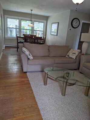 House, Multiple Beds, Fireplace, Ocean View | Living area | Fireplace