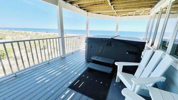 House, Multiple Beds, Hot Tub, Ocean View | View from room