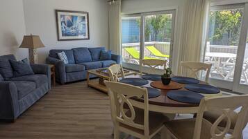 Condo, Multiple Beds, Balcony, Garden View | 2 bedrooms, individually decorated, individually furnished