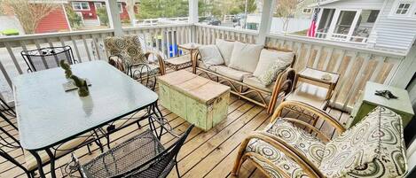 House, Multiple Beds, Balcony, Garden View | View from room