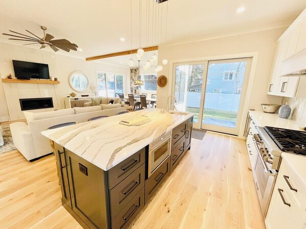 House, Multiple Beds, Pool Access, Pool View | Private kitchen | Coffee/tea maker - Columbia Avenue 48 (Rehoboth Beach)