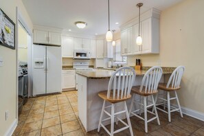 Ferienhaus, Mehrere Betten, Küche, Gartenblick | Eigene Küche | Wasserkocher mit Kaffee-/Teezubehör