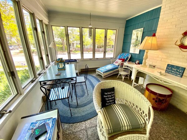 House, Multiple Beds, Patio, Garden View | Living area - Pennsylvania Avenue 34 (Rehoboth Beach)