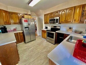 House, Multiple Beds, Patio, Garden View | Private kitchen | Coffee/tea maker - Pennsylvania Avenue 34 (Rehoboth Beach)