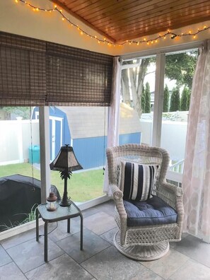 House, Multiple Beds, Patio, Garden View | View from room