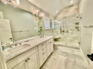 House, Multiple Beds, Patio, Garden View | Bathroom - Park Avenue 48 (Rehoboth Beach)