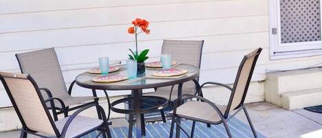 Condo, Multiple Beds, Patio, Garden View | Outdoor dining