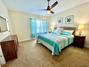 Casa, varias camas, patio, vista a la ciudad | 4 habitaciones, decoración personalizada y muebles diferentes 