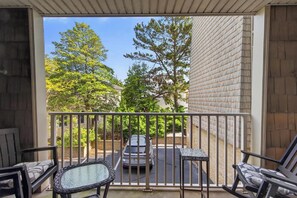 Condo, Multiple Beds, Balcony, Pool View | Terrace/patio