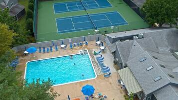 Seasonal outdoor pool