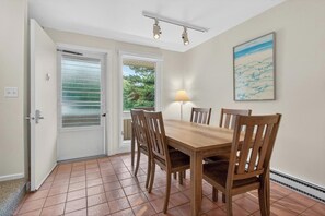 Condo, Multiple Beds, Balcony, Garden View | Dining - Mariners Court 206 (Rehoboth Beach)