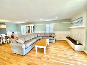 獨棟房屋, 多張床, 可使用泳池, 泳池景觀 | 起居區