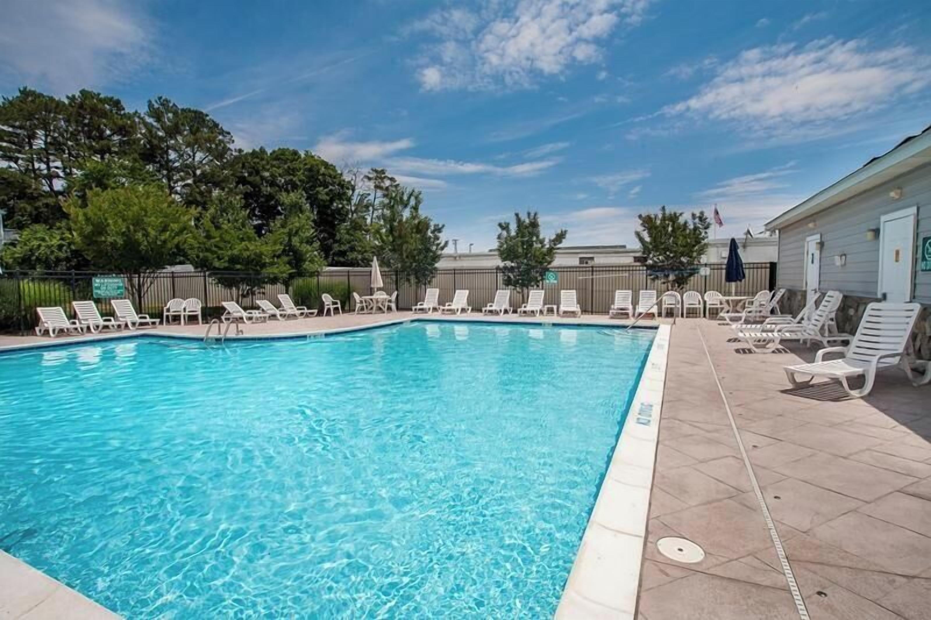 Seasonal outdoor pool