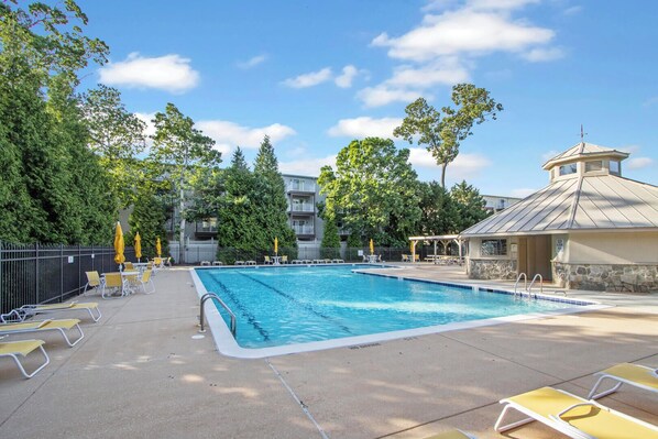 Seasonal outdoor pool