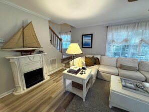 Cottage, Multiple Beds, Balcony, Garden View | Living area - State Road 208 (Rehoboth Beach)