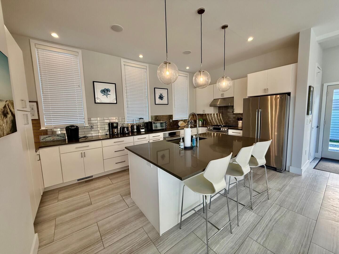 House, Multiple Beds, Pool Access, Garden View | Private kitchen | Coffee/tea maker