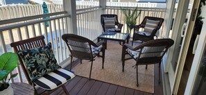 Hus, flere senger, kjøkken, hageutsikt | Terrasse/patio