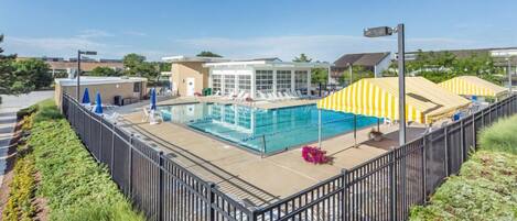 Seasonal outdoor pool