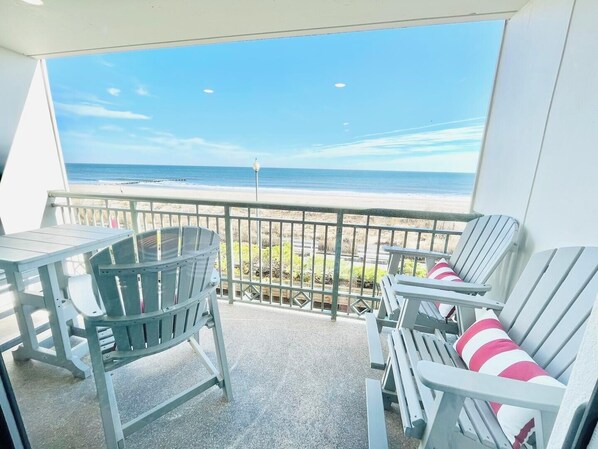 Condo, Multiple Beds, Balcony, Ocean View | View from room - Edgewater House 213 (Rehoboth Beach)