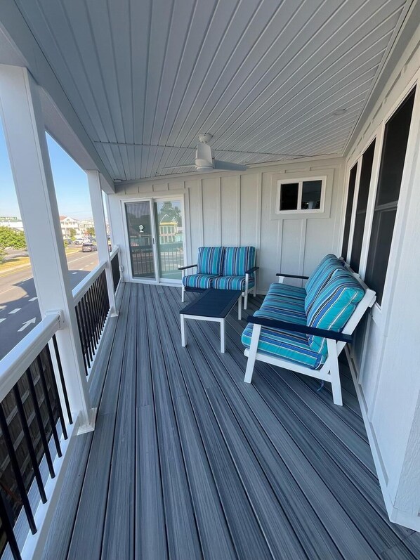 House, Multiple Beds, Balcony, Ocean View | Terrace/patio