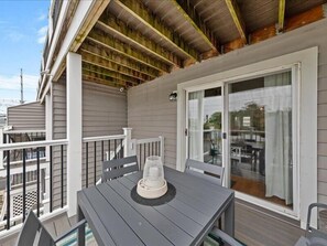Townhome, Multiple Beds, Balcony, Partial Ocean View | Outdoor dining - Seabreeze Village 5 (Dewey Beach)