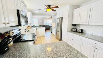 Townhome, Multiple Beds, Balcony, Ocean View | Private kitchen | Coffee/tea maker