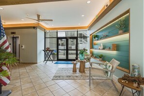 Leilighet, flere senger, balkong, havutsikt | Innvendig