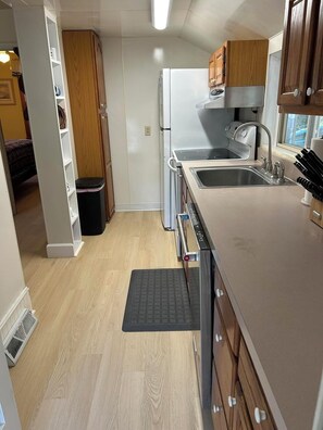 Ferienhaus, Mehrere Betten, Küche, Stadtblick | Eigene Küche | Wasserkocher mit Kaffee-/Teezubehör