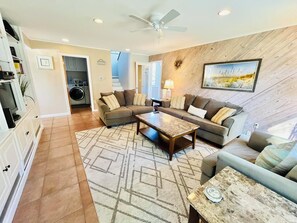 獨棟房屋, 多張床, 廚房, 花園景觀 | 起居區