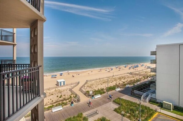Condo, 1 King Bed with Sofa bed, Balcony, Garden View | Beach | Beach nearby - Virginia ONE #515 (Rehoboth Beach)