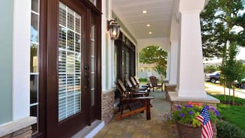 House, Multiple Beds, Patio | View from room