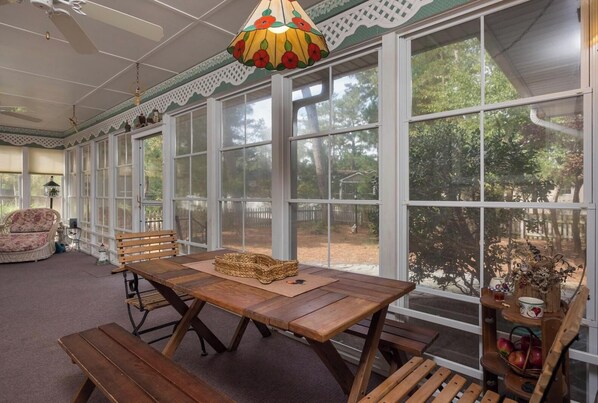 House, Multiple Beds, Patio, Garden View | 3 bedrooms, individually decorated, individually furnished