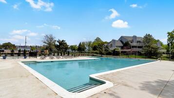 Seasonal outdoor pool