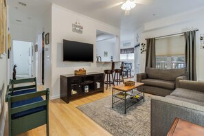 Condo, Multiple Beds, Kitchen, Pool View | Living area - Captiva Sands 4308 (Rehoboth Beach)