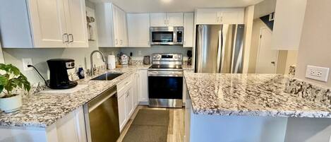 Condo, Multiple Beds, Balcony, Pool View | Private kitchen | Coffee/tea maker