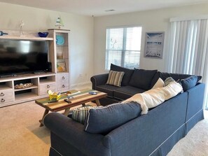 Condo, Multiple Beds, Balcony, Garden View | Living area - Sanibel Circle 3600 #3618 (Rehoboth Beach)