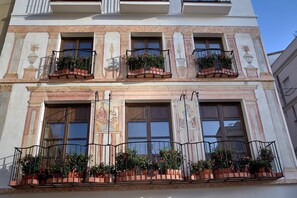 Façade de l’hébergement