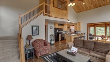 Télévision, cheminée