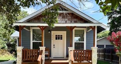 Our cozy cottage is just a few blocks to downtown Boerne!