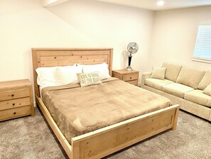 4 soverom, strykejern/-brett, wi-fi og sengetøy