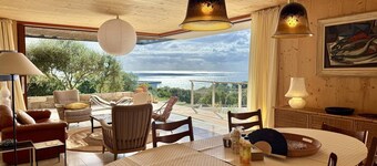Architect-designed villa in Abbartello, sea view and beach access